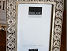 Photograph frame, rectangular, cream daisy flowers