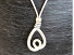 Necklace, £9.95, silver cord 17'' - 20'