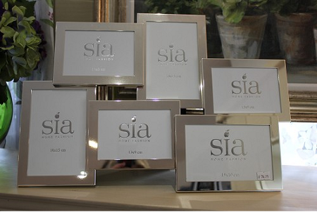 SIA Multi Photograph Frame, Mirrored