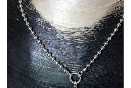 Necklace, £21.50, 17-19'', Silver colou