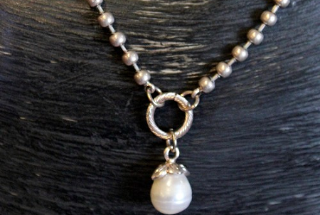 Necklace,£21.50,17-19'', rose gold colour