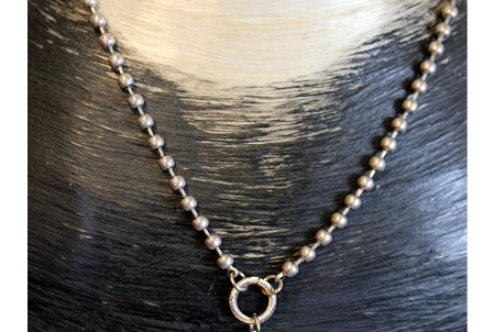 Necklace,£14.50,17-19'', rose gold colour